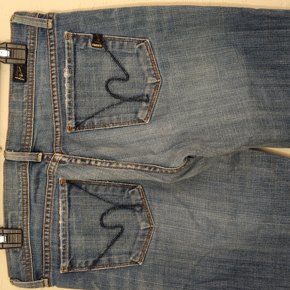 Citizens Of Humanity Y2K Ingrid #002 Stretch Low Rise Flare Jeans Size 28 - Picture 6 of 14